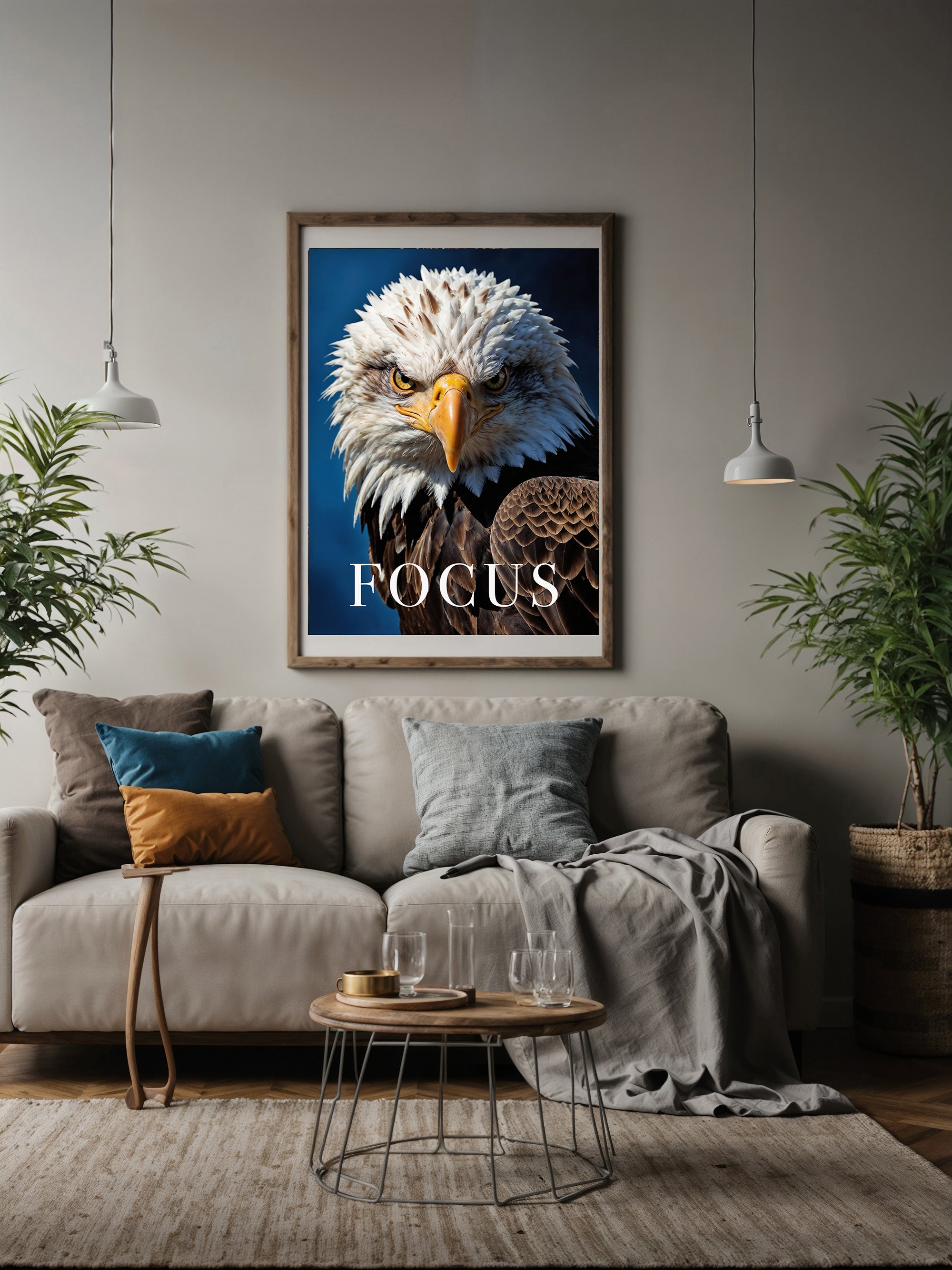 FOCUS - Blick eines Weißkopfseeadler