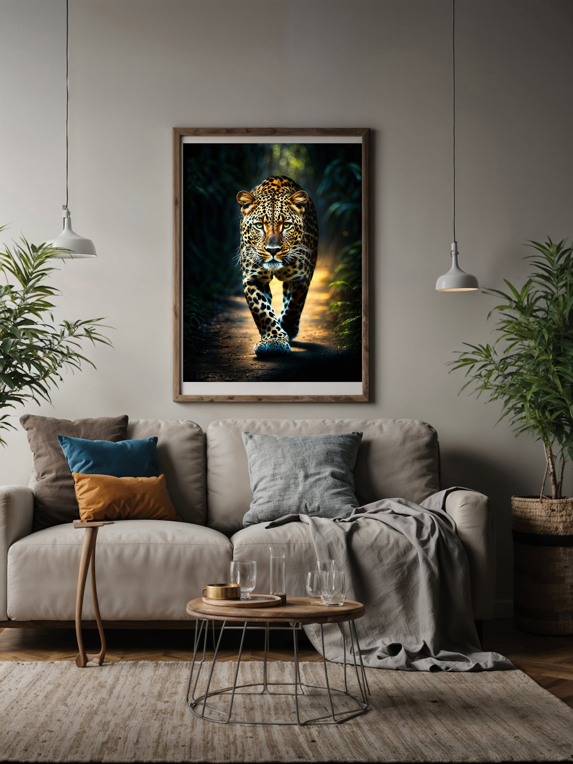 Leopard im Jungle