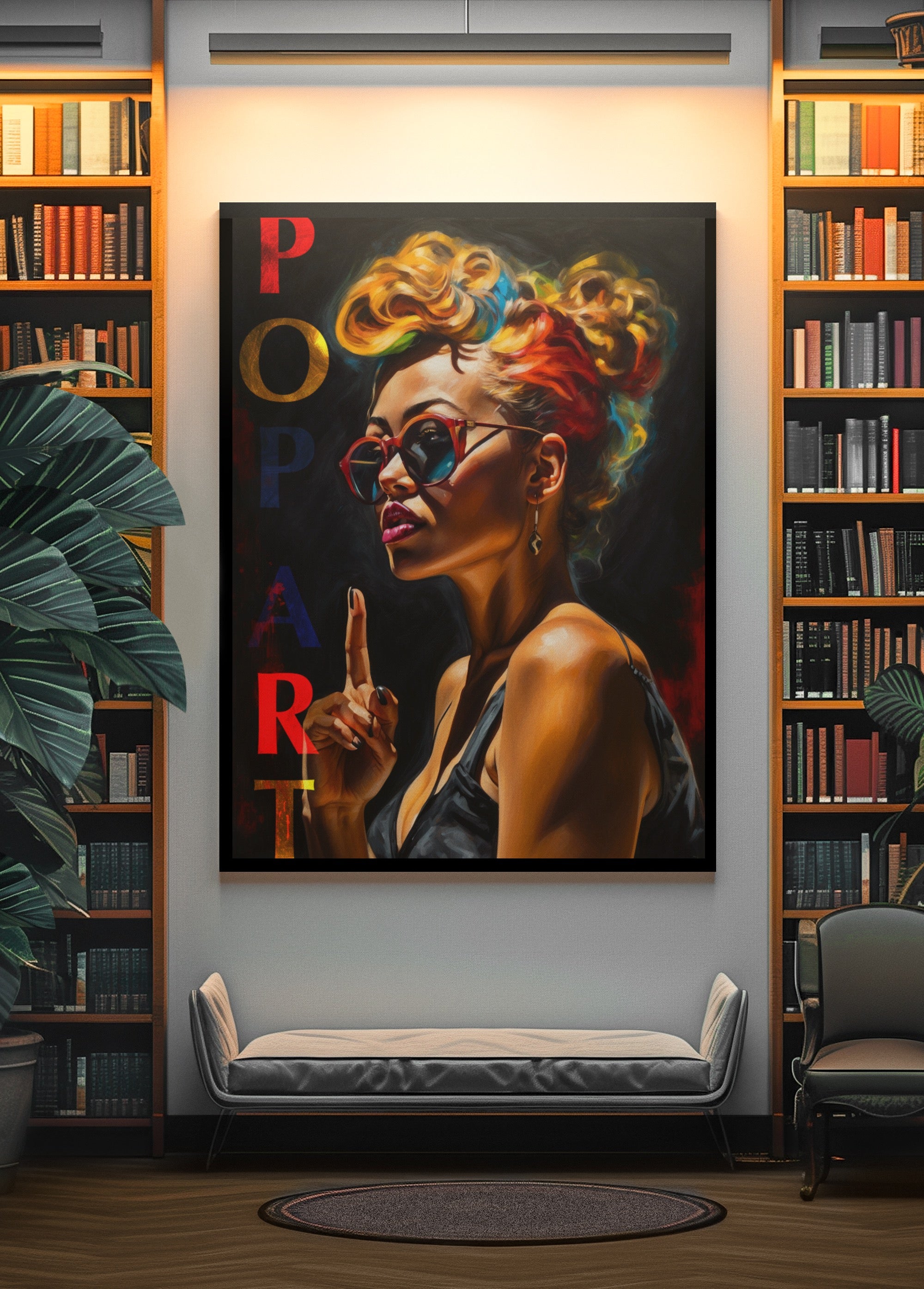 POP ART Lady