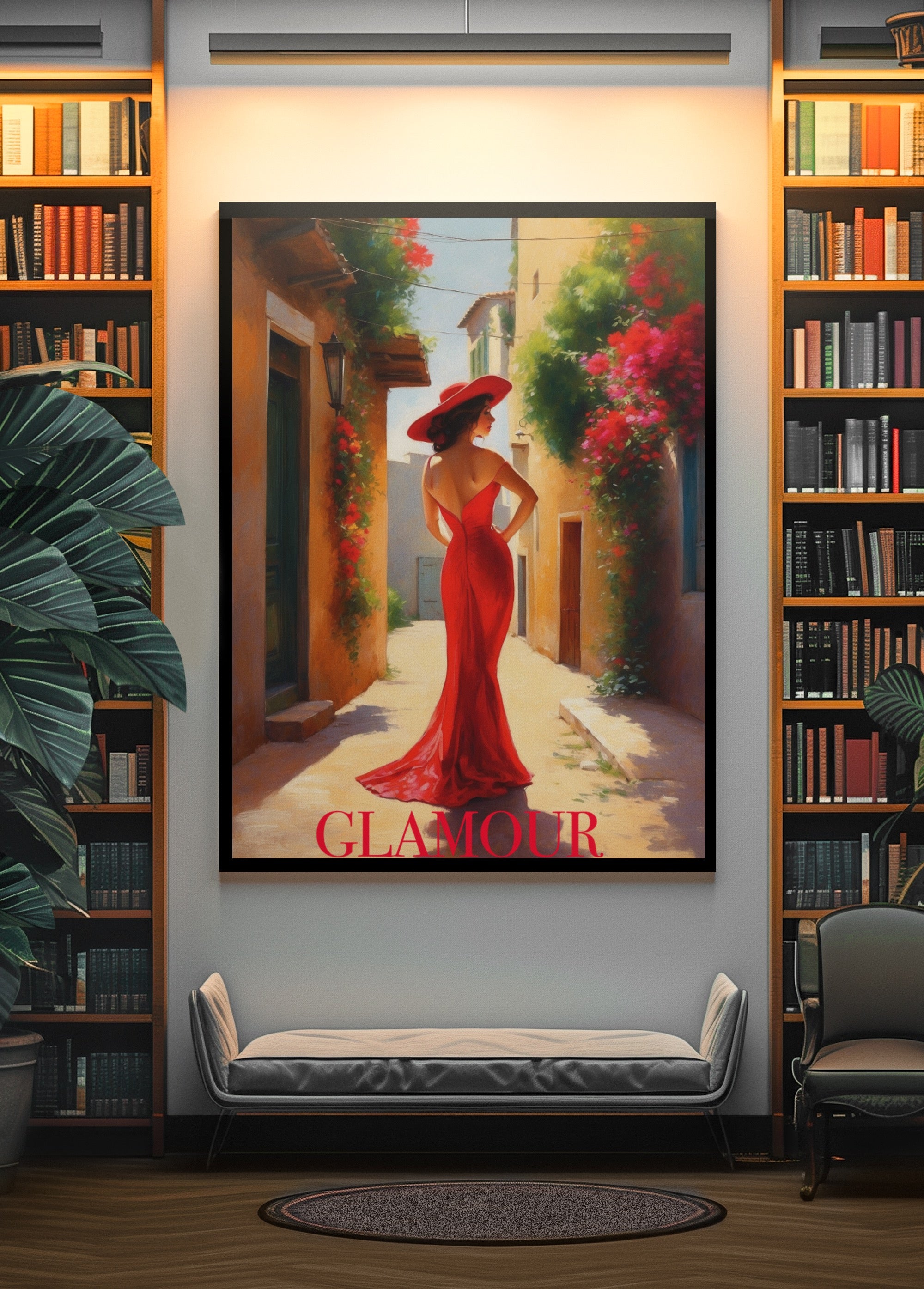 Lady in Red