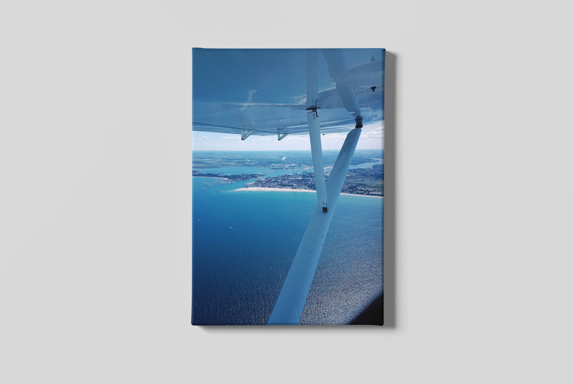 Blick auf Travemünde