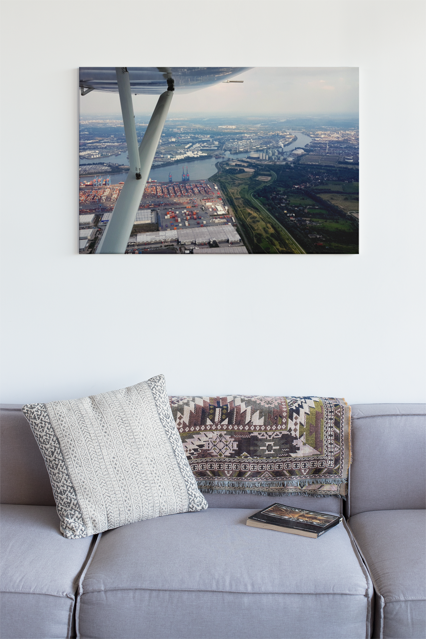 Blick auf die Hamburger Elbe