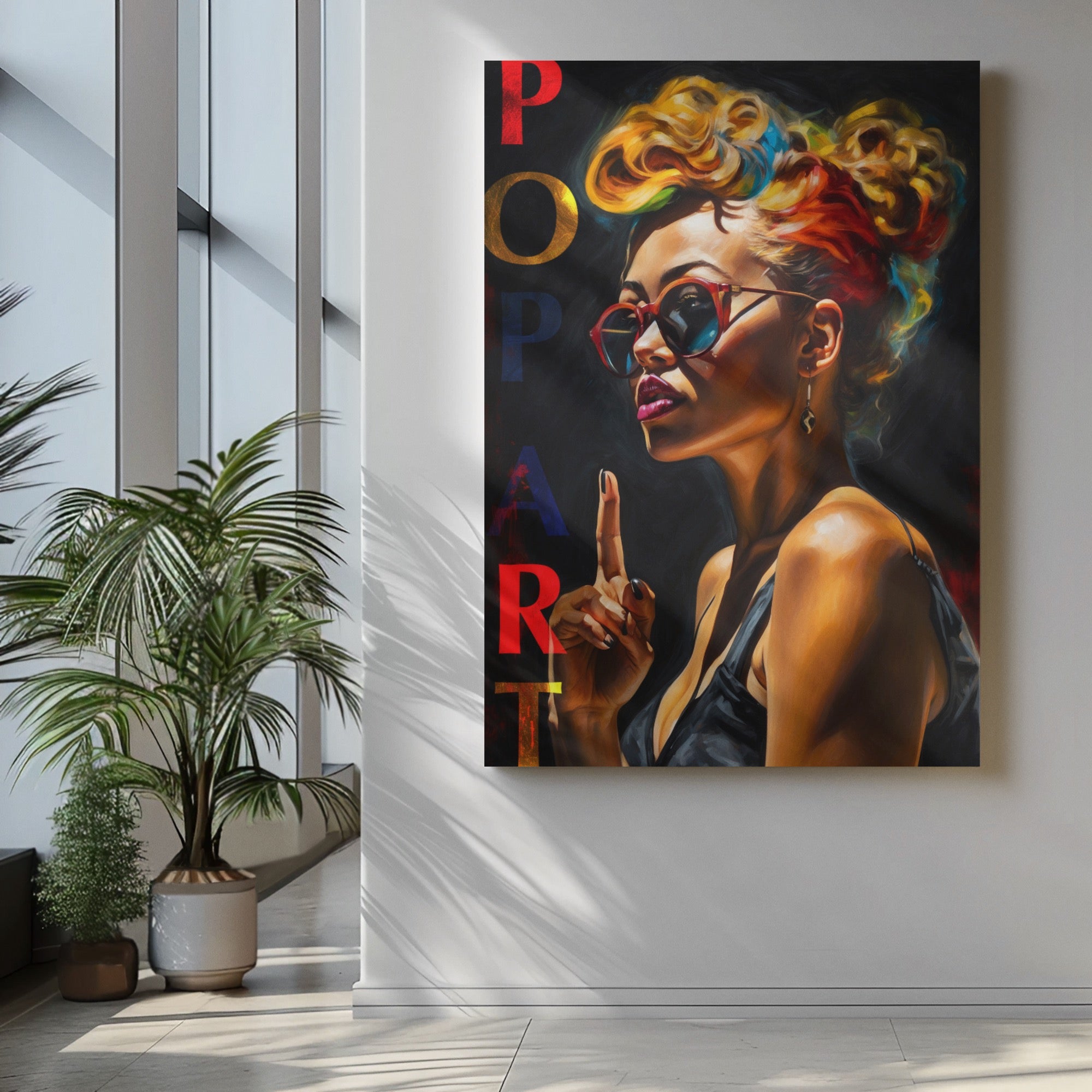POP ART Lady