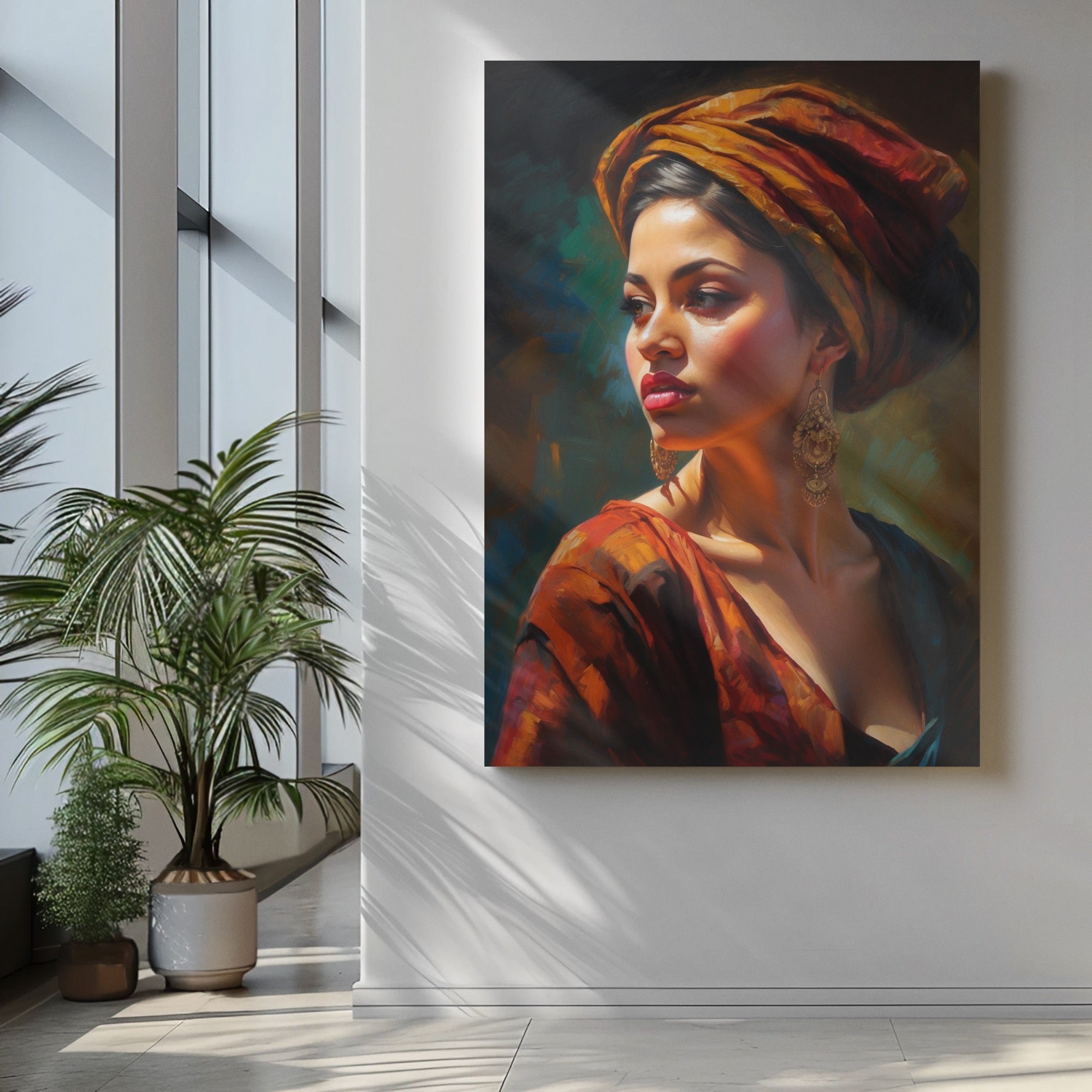 Orientalische Frau