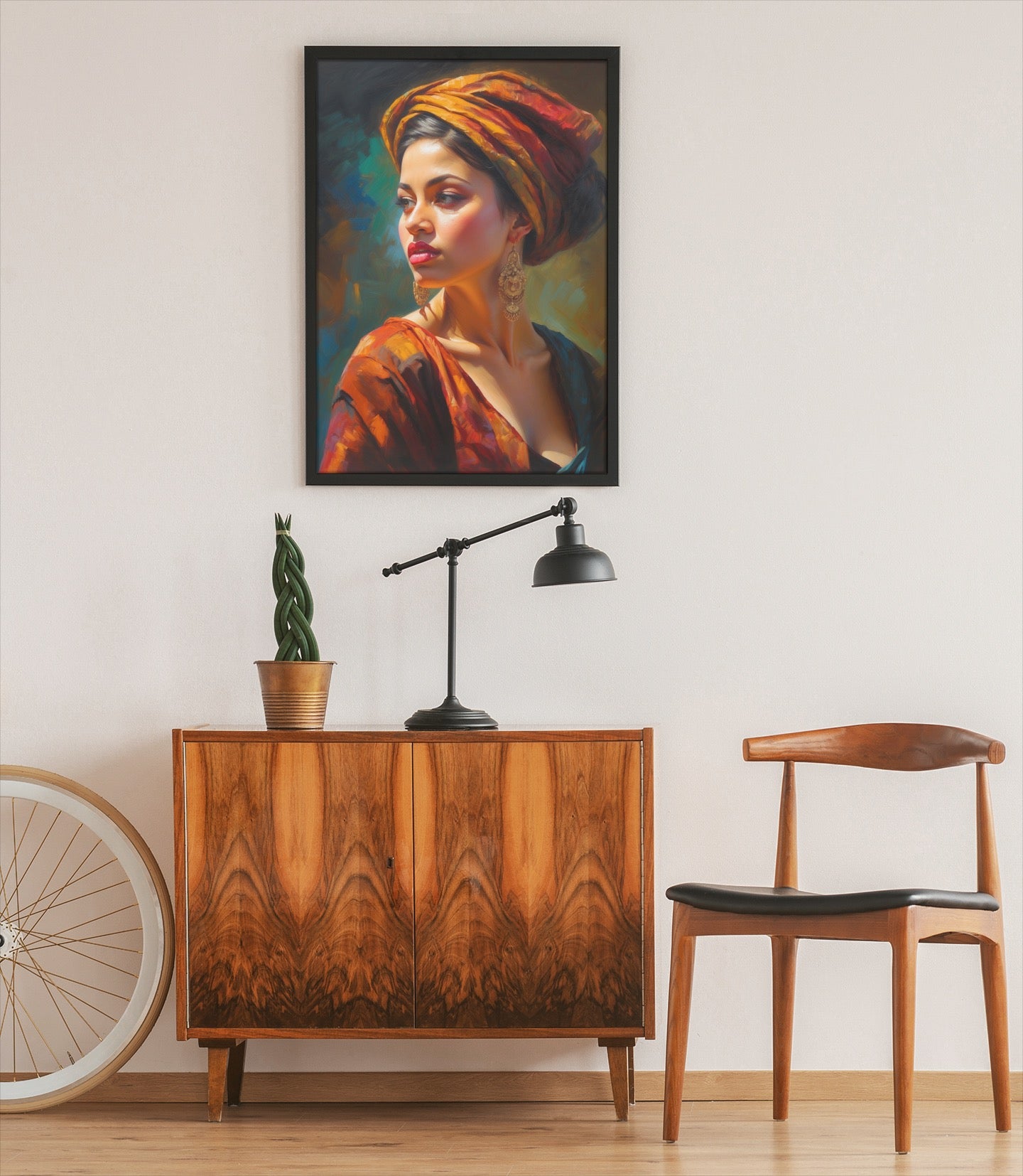 Orientalische Frau