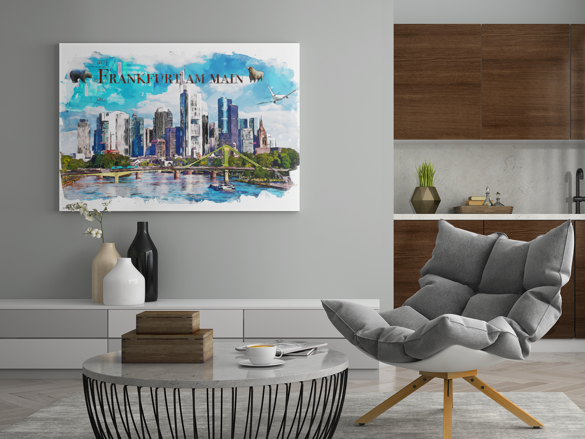 City Frankfurt am Main - Design 1