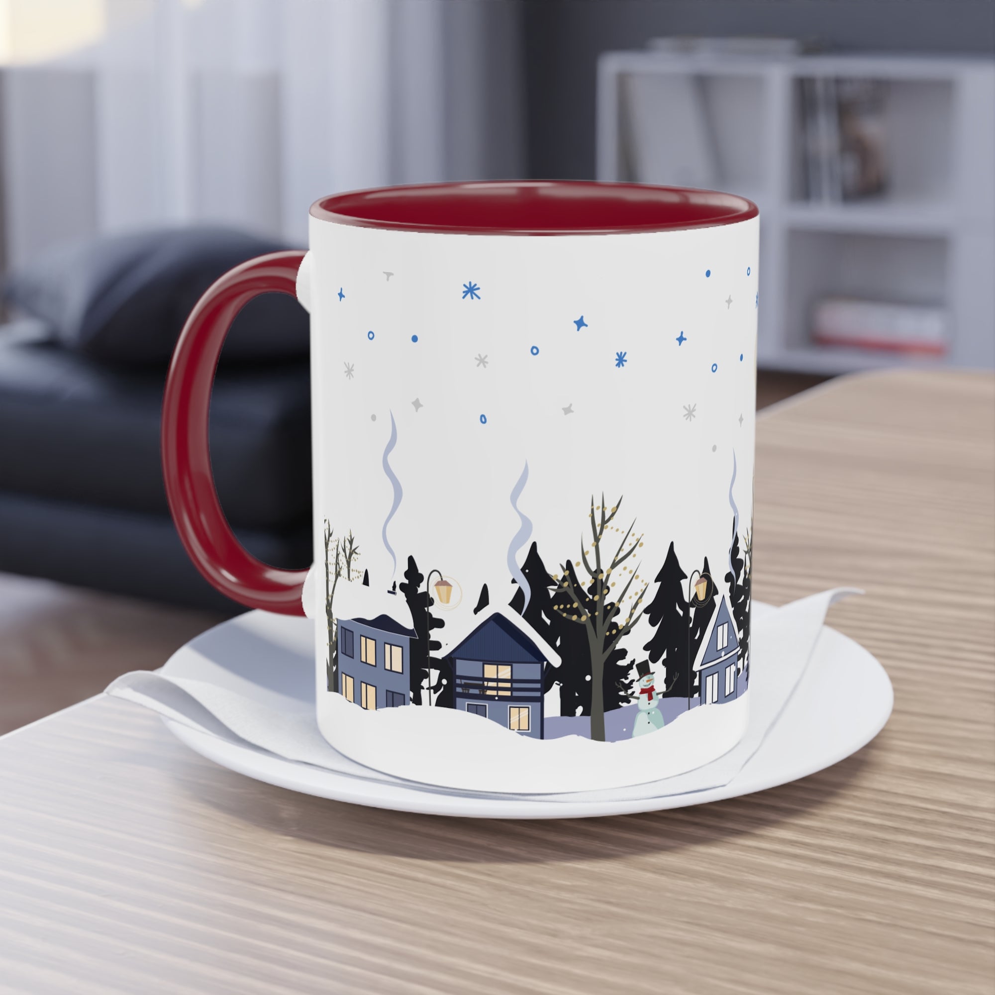 Kaffee Becher - Winterlandschaft