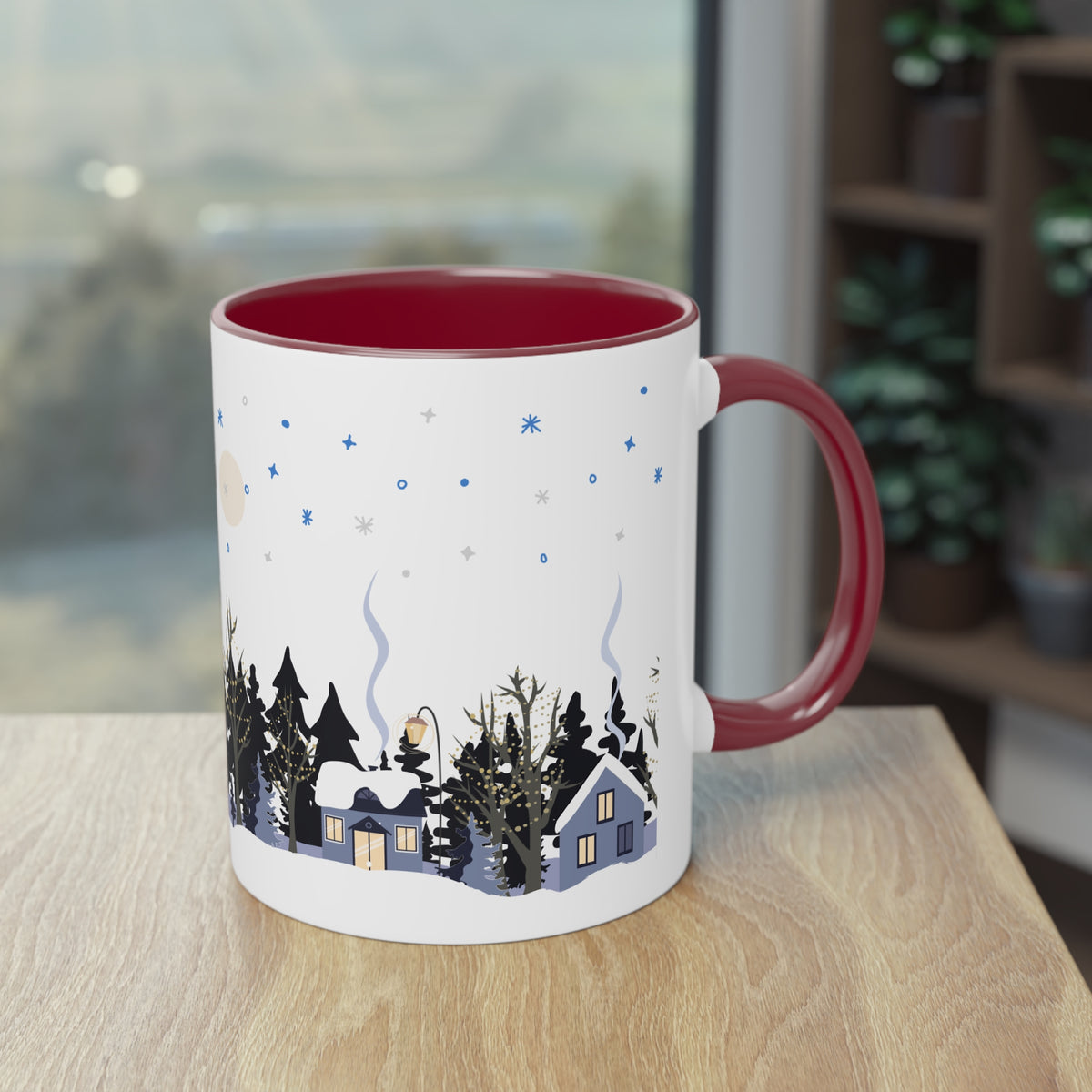 Kaffee Becher - Winterlandschaft