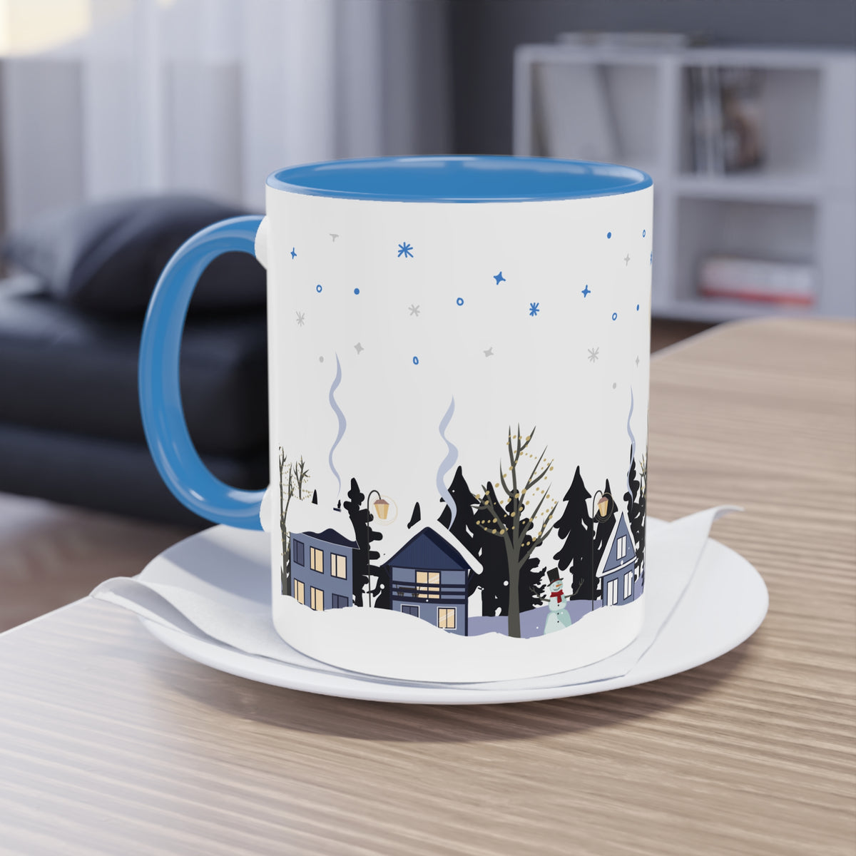 Kaffee Becher - Winterlandschaft