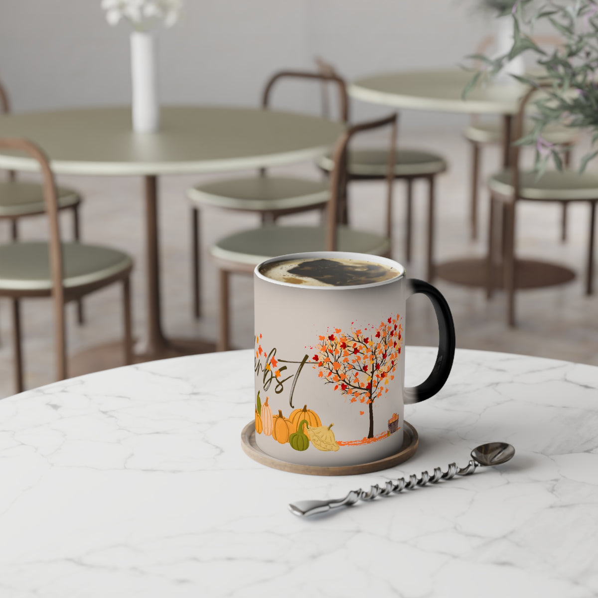 Kaffee Becher - Herbst Design Baum