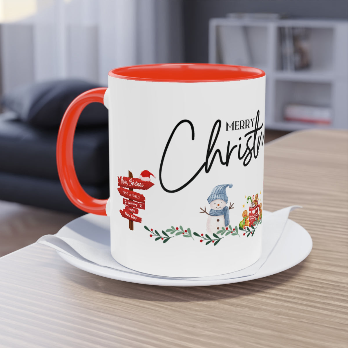 Kaffee Becher - Motiv Merry Christmas 01