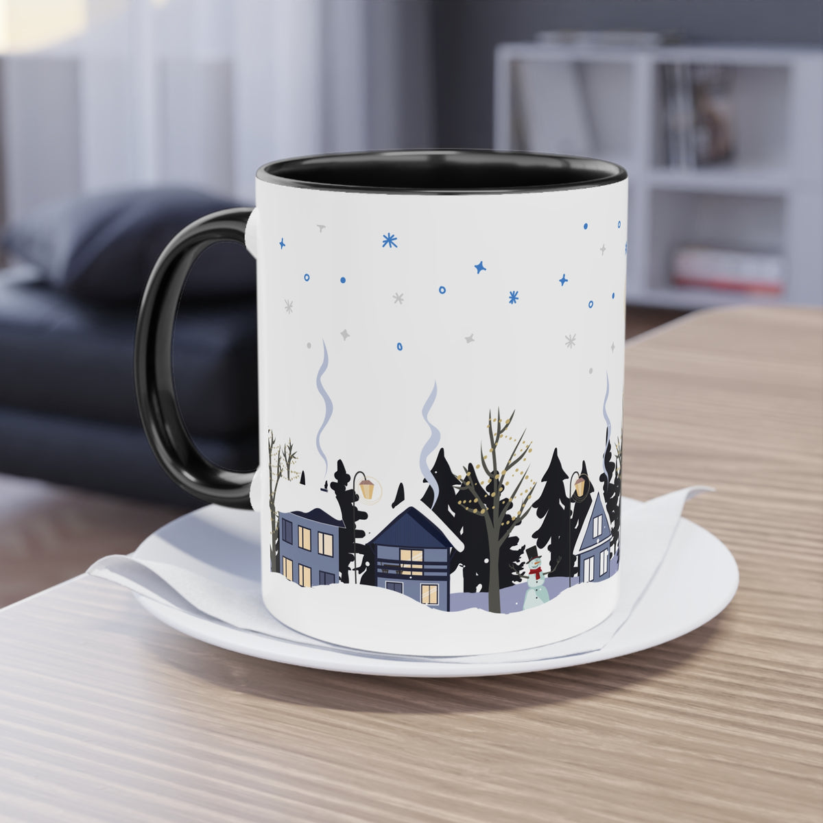 Kaffee Becher - Winterlandschaft