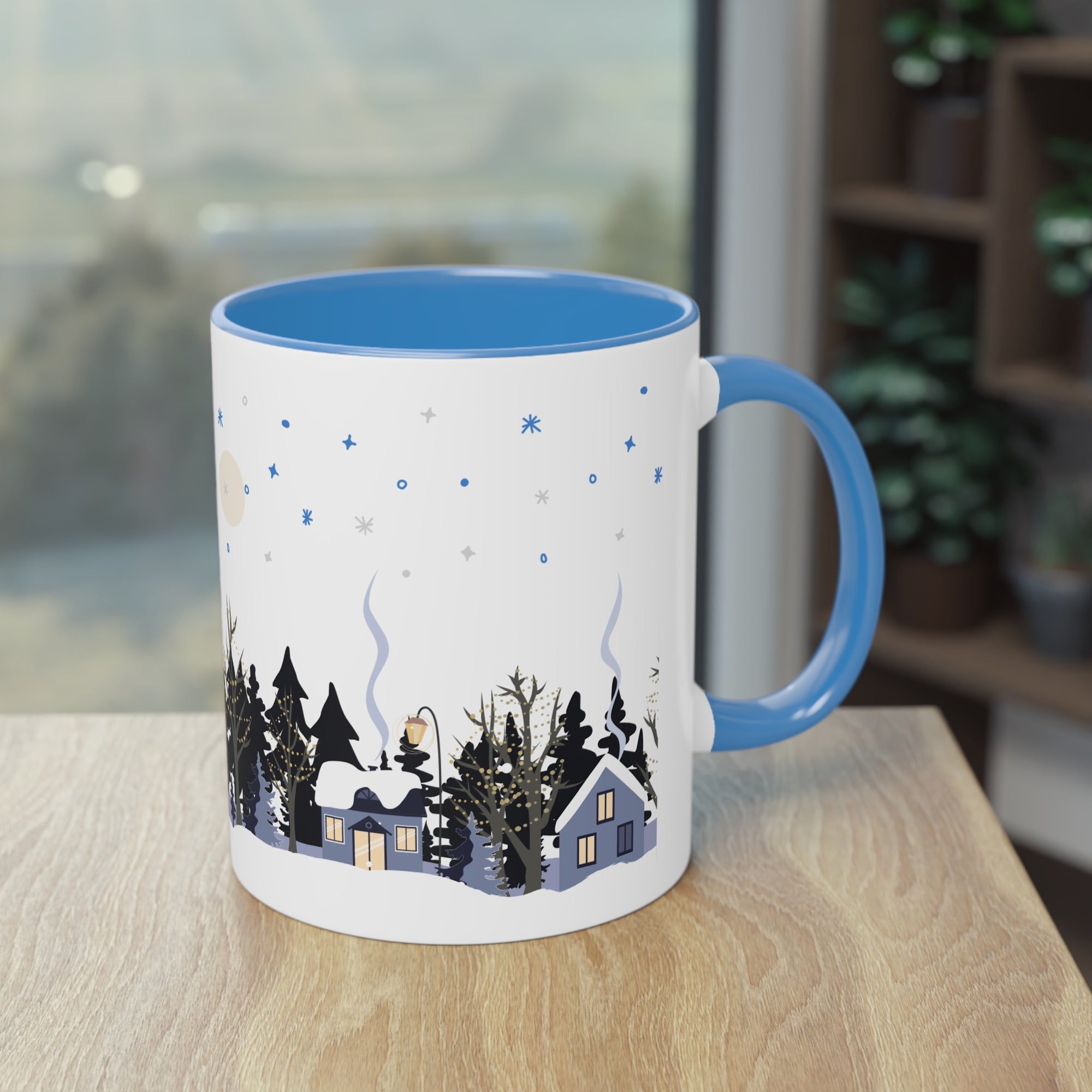Kaffee Becher - Winterlandschaft