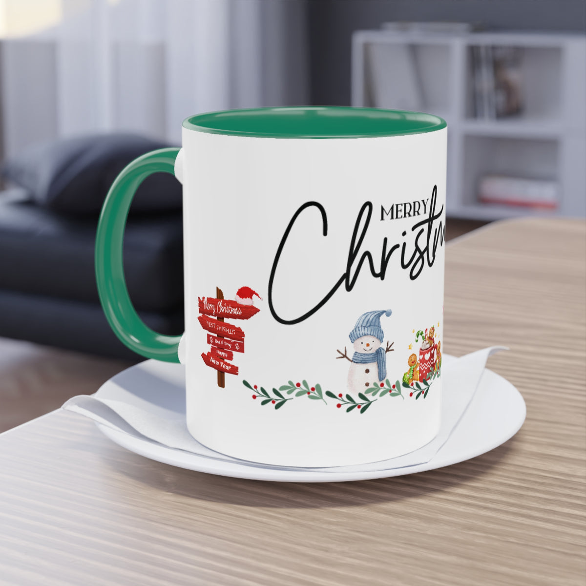 Kaffee Becher - Motiv Merry Christmas 01
