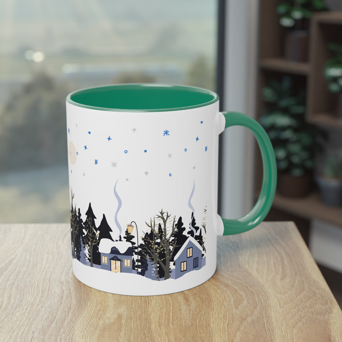 Kaffee Becher - Winterlandschaft