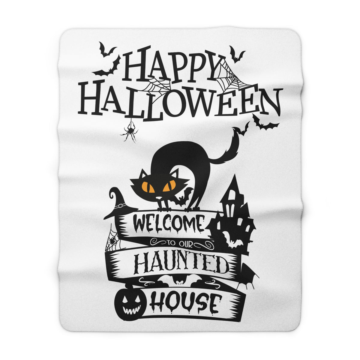 Haunted House Halloween-Decke