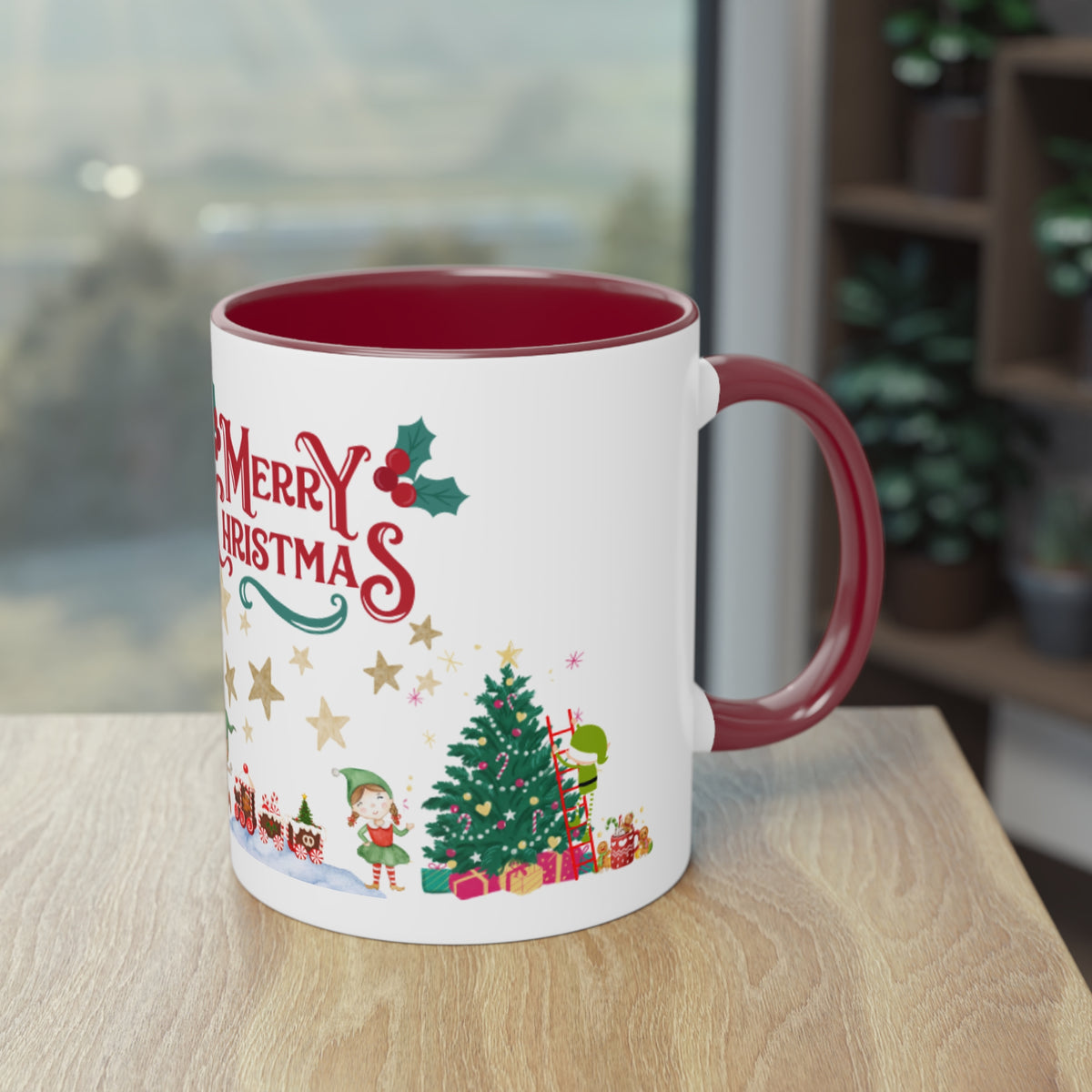 Kaffee Becher - Weihnachtswichtel