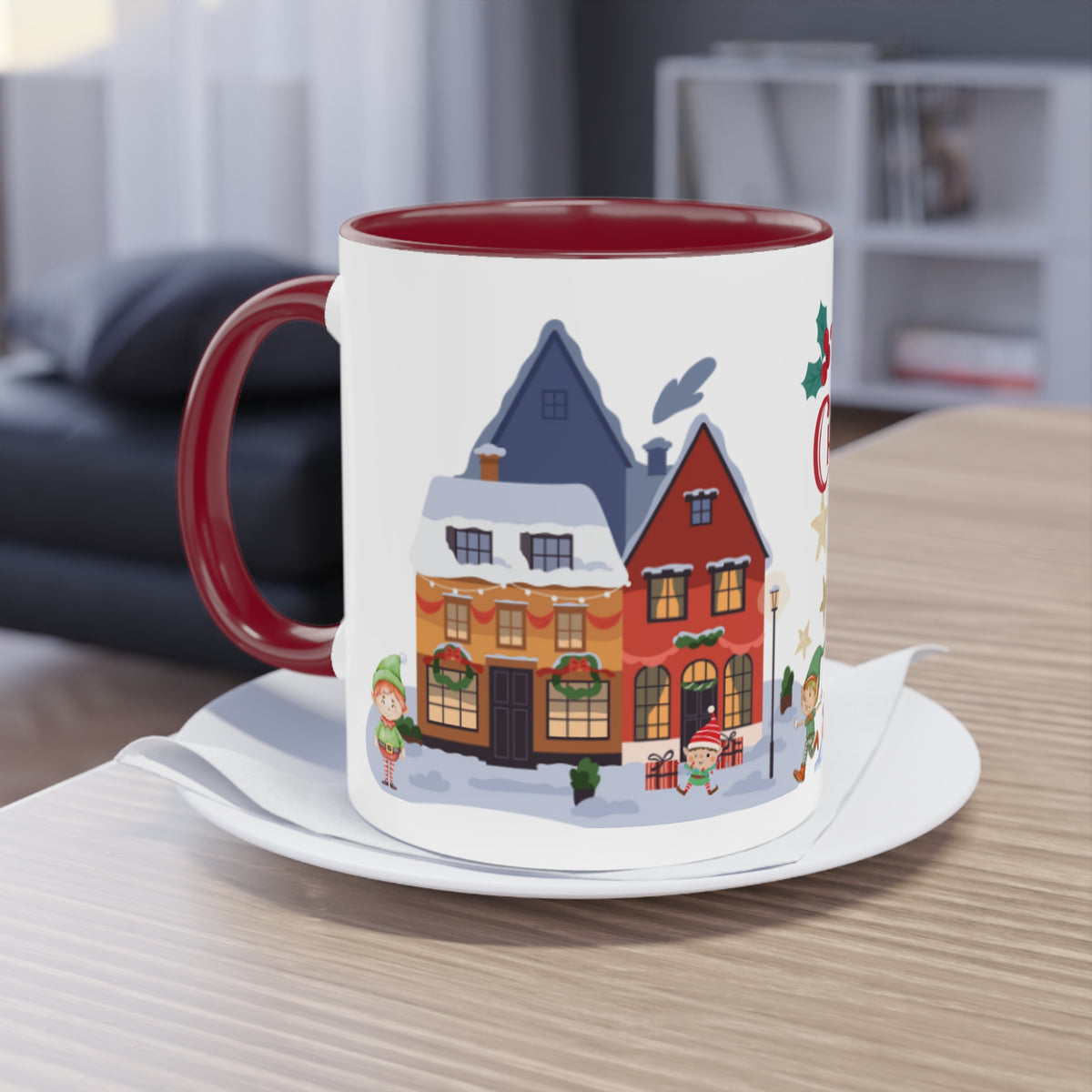 Kaffee Becher - Weihnachtswichtel