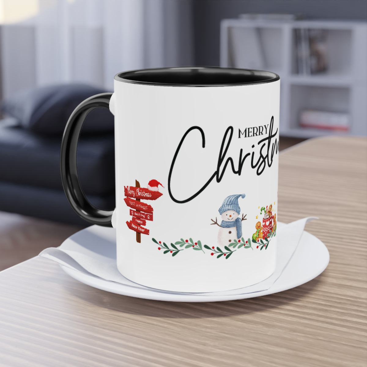 Kaffee Becher - Motiv Merry Christmas 01