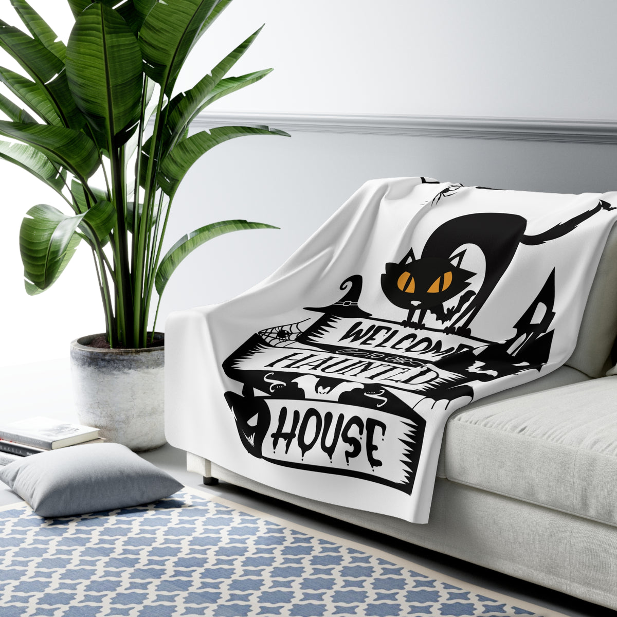 Haunted House Halloween-Decke
