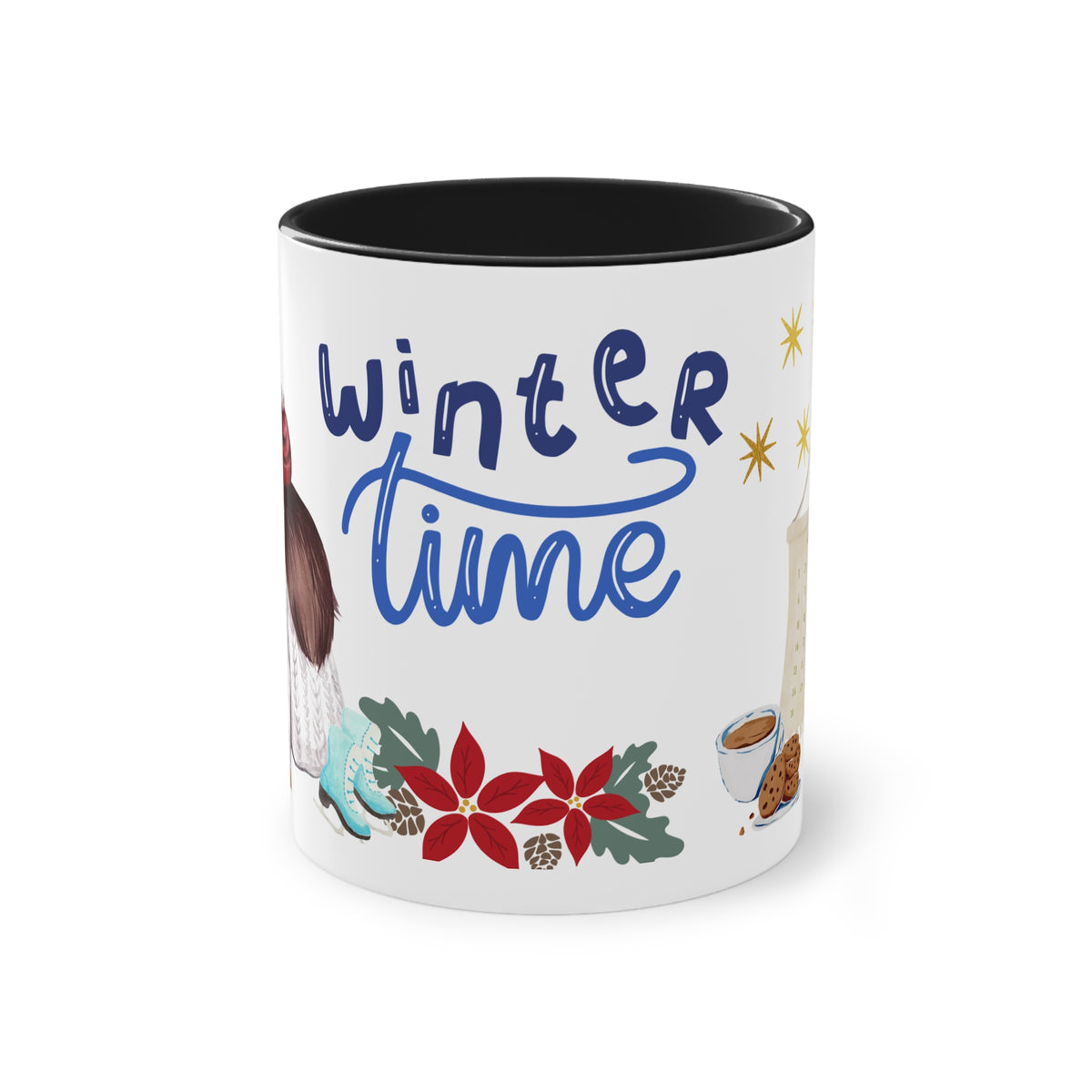 Kaffee Becher - Winterzeit Freunde