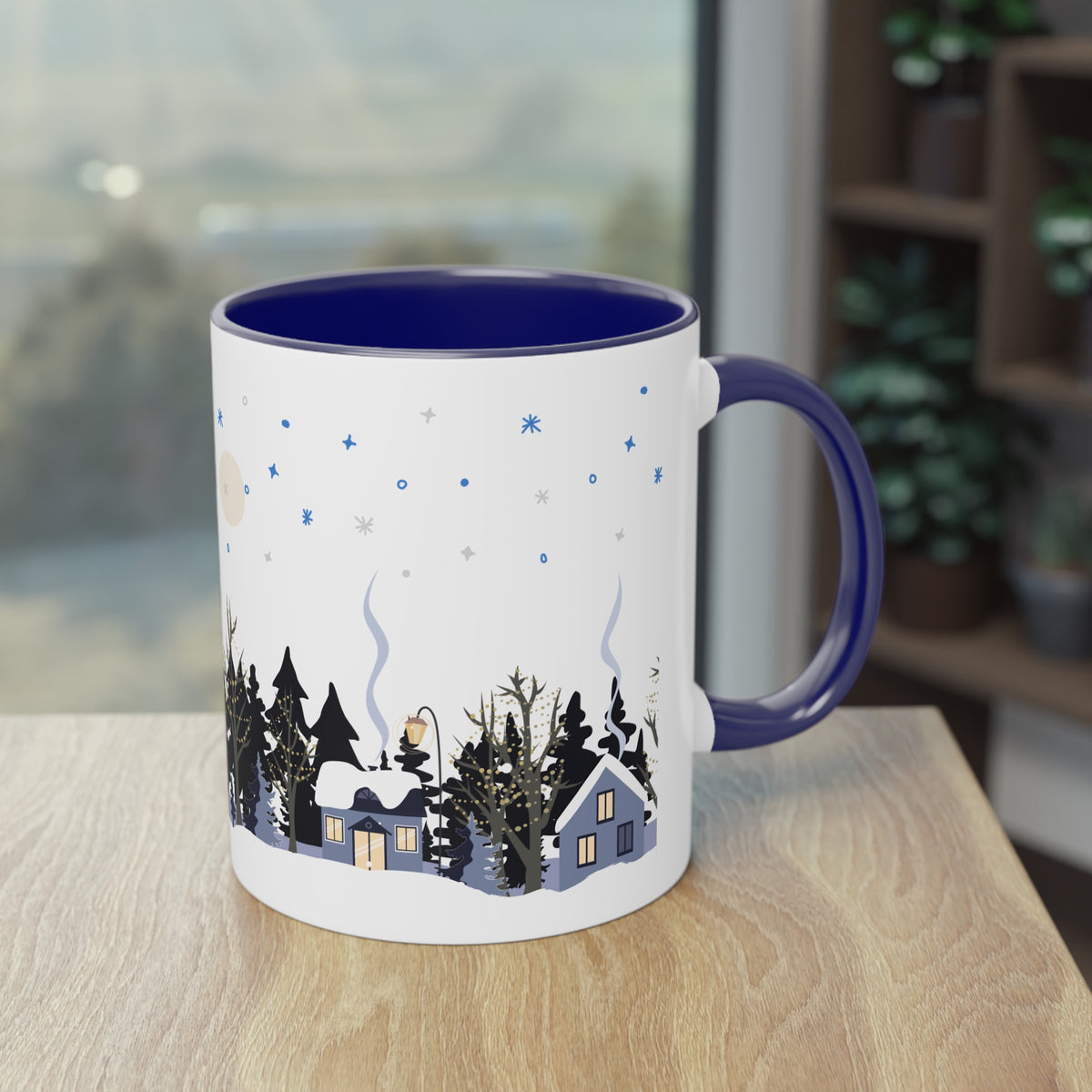 Kaffee Becher - Winterlandschaft