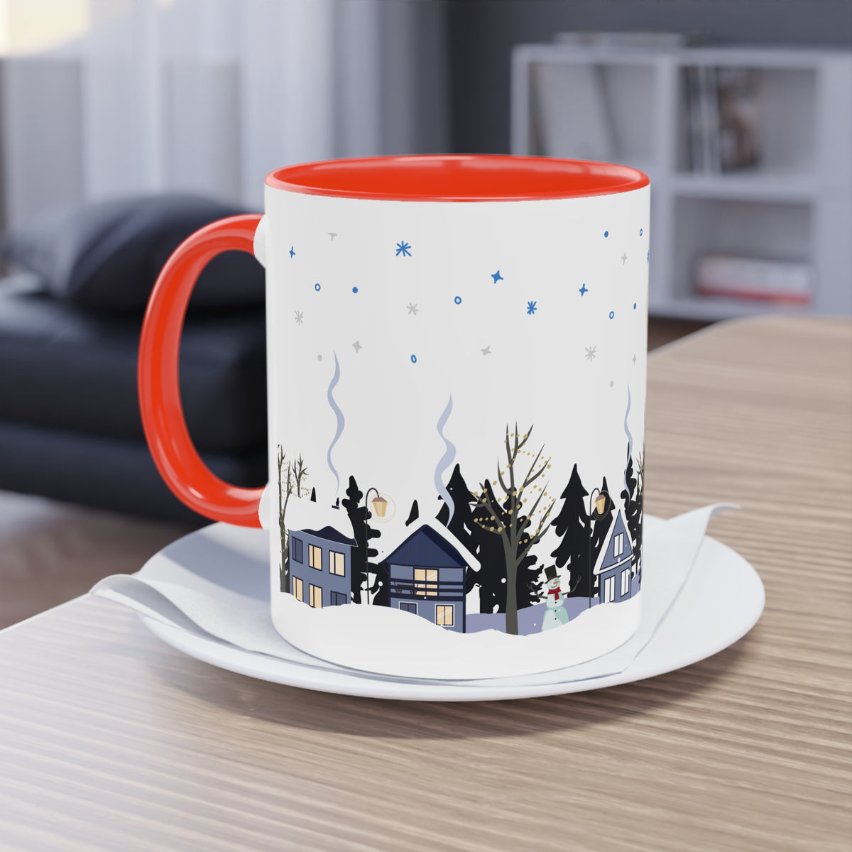 Kaffee Becher - Winterlandschaft