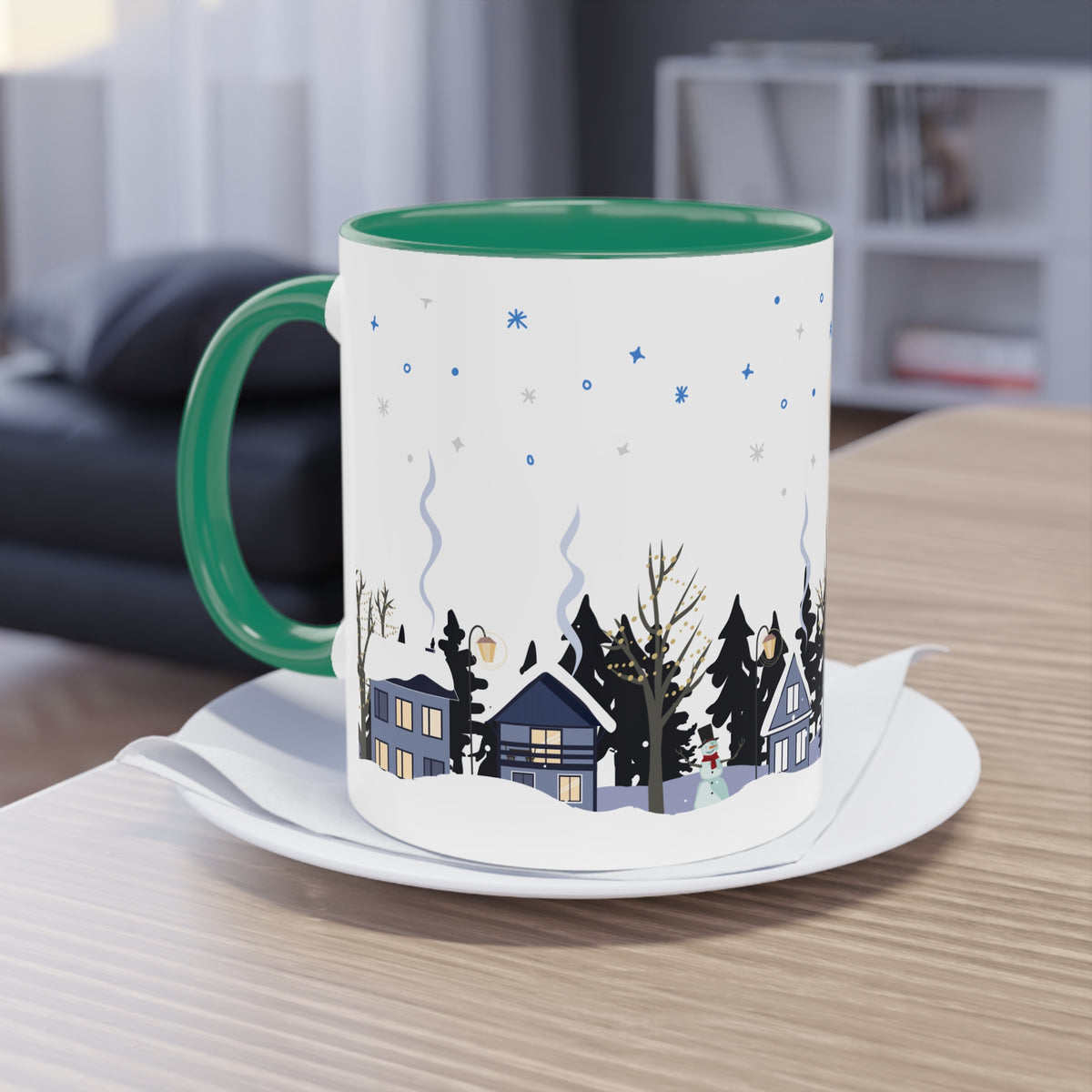 Kaffee Becher - Winterlandschaft