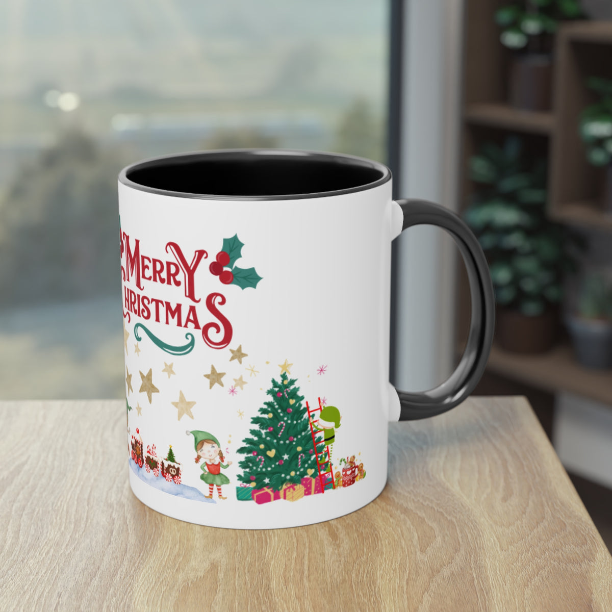 Kaffee Becher - Weihnachtswichtel